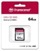  Зображення Карта пам'яті Transcend SD  64GB C10 UHS-I  R100/W20MB/s 